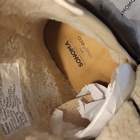 Sonoma Goods For Life Platypus Women's Sherpa-Lined Ankle Boots Sz 10 ~ New - Picture 7 of 8
